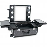 Geanta pentru cosmetice troller, statie portabila pentru make-up model Glamour 9552, art ACP 109349